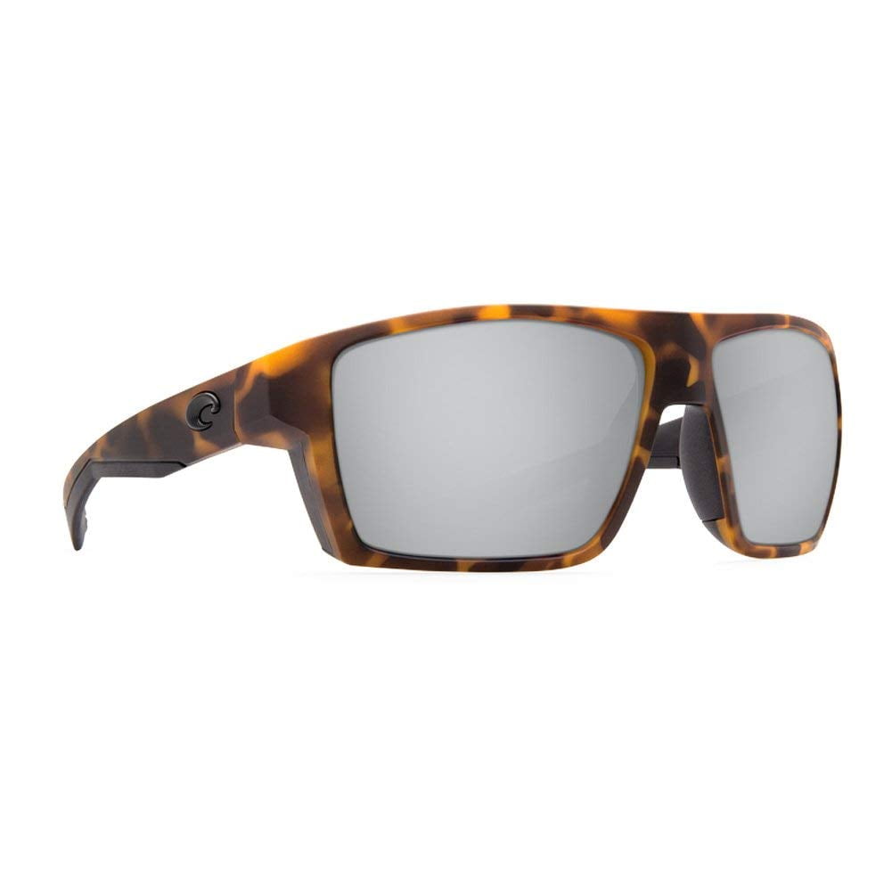 New Costa Del Mar BLOKE Polarized Sunglasses Matte Retro Tortoise/Amber 580P 