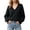 #Black, variant on Women's V Neck Long Sleeve Sweater, Loose Oversized Knit Pullover Top,L,Women's Plus Size