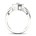 thumbnail image 3 of aaXia 14K White Gold Diamond Accent Fashion Heart Ring, 3 of 5
