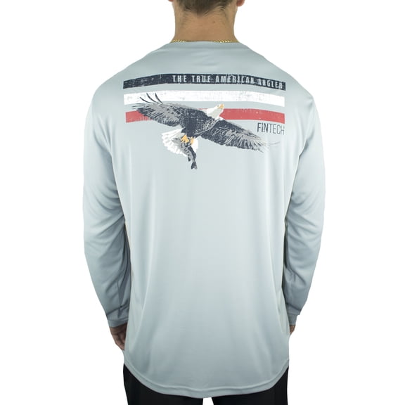 FinTech Men's LS UV "True American Angler"
