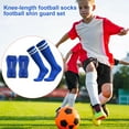 Youth Soccer Shin Guards with Socks High Strength Impact Resistant Hard