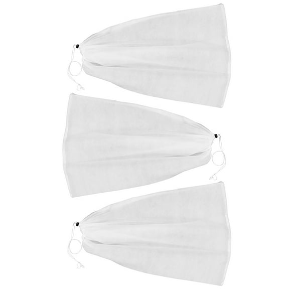 Plant Insulation Cover Frost Cloth Blankets for Outdoor Plants Non-woven Fabric Protection Thicken Winter 3 Pcs White