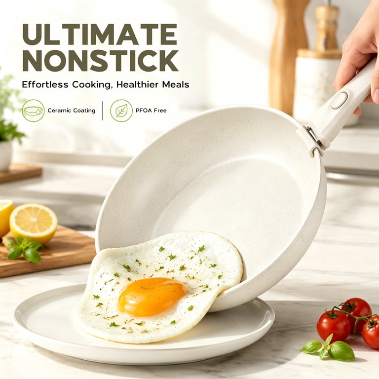 Walchoice 5-Piece Granite Nonstick Cookware Set photo 5