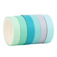 thumbnail image 3 of Candy Color Washi Tape,6pcs Adhesive Washi Tape Paper Tape Washi Tape Extended Durability, 3 of 5