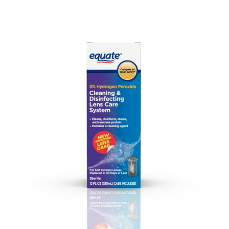 Equate, Cleaning and Disinfecting Lens Care System, 12 fl. oz.