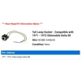 thumbnail image 2 of Tail Lamp Socket - Compatible with 1971 - 1972 Oldsmobile Delta 88, 2 of 2
