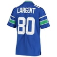 thumbnail image 3 of Women's Mitchell & Ness Steve Largent Royal Seattle Seahawks 1985 Legacy Replica Jersey, 3 of 3