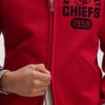 thumbnail image 4 of Fanatics Red Kansas City Chiefs IconicFleece Full-Zip Jacket, 4 of 7