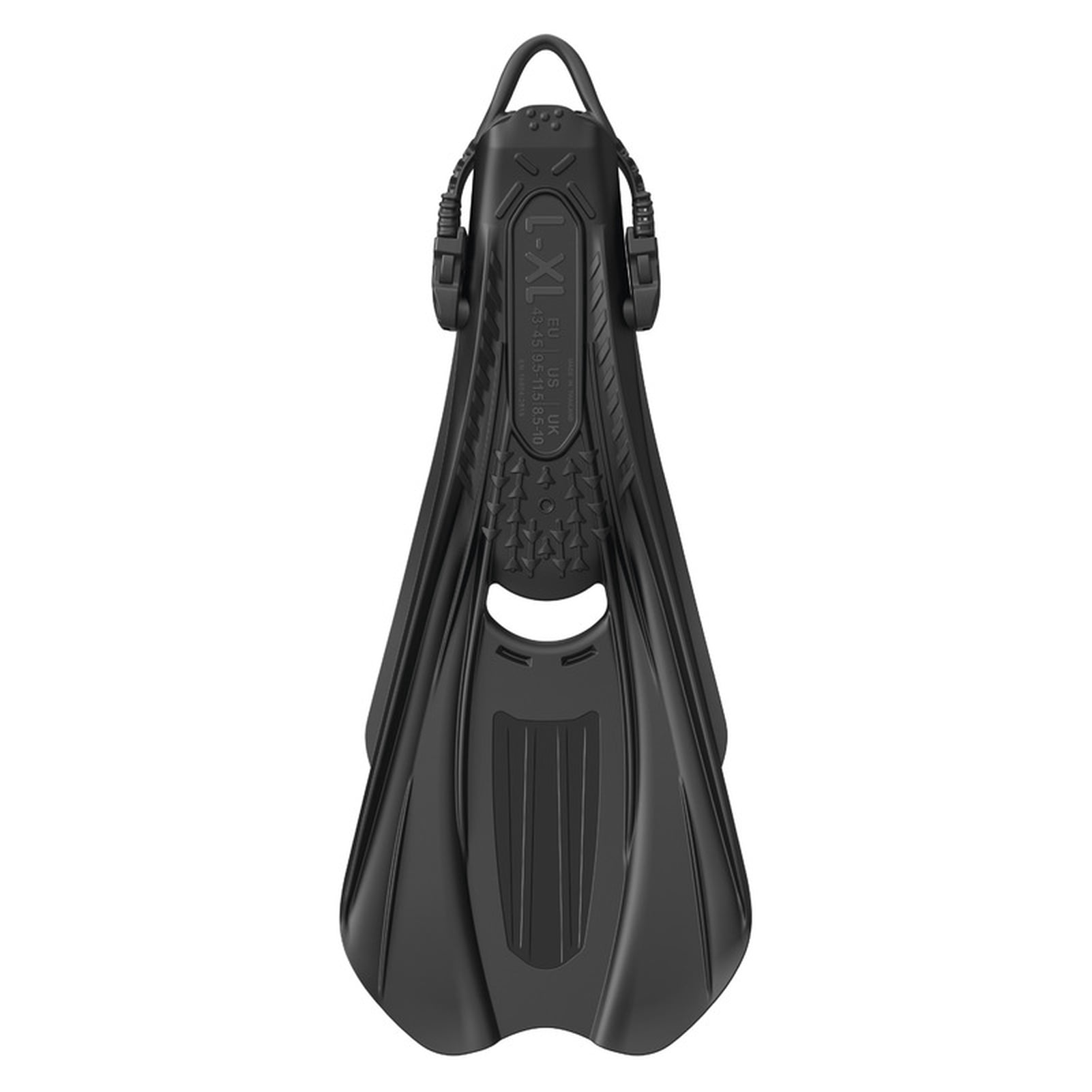 SEAC Boost Diving Fins, Color: Black, Size: L/XL