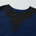 thumbnail image 3 of Cameland Hommes Blouse Hommes Couleur Assortie Robe Médiévale Rétro Tunique Performance Costume Mince Ajustement Col Rond Pull Chemise Blouse, 3 of 5