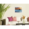 thumbnail image 3 of Malibu Pier California - Surfer at Sunset - From an Original Color Painting by Wade Koniakowsky - Fine Art Rolled Canvas Print 11in x 14in, 3 of 4
