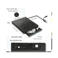 External CD/DVD Drive USB 3.0 TypeC 6 in 1 DVD Drive Player with SD/TF
