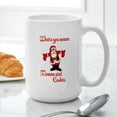 thumbnail image 6 of CafePress - Funny Italian Santa Large Mug - 15 oz Ceramic Large White Novelty Mug, 6 of 6