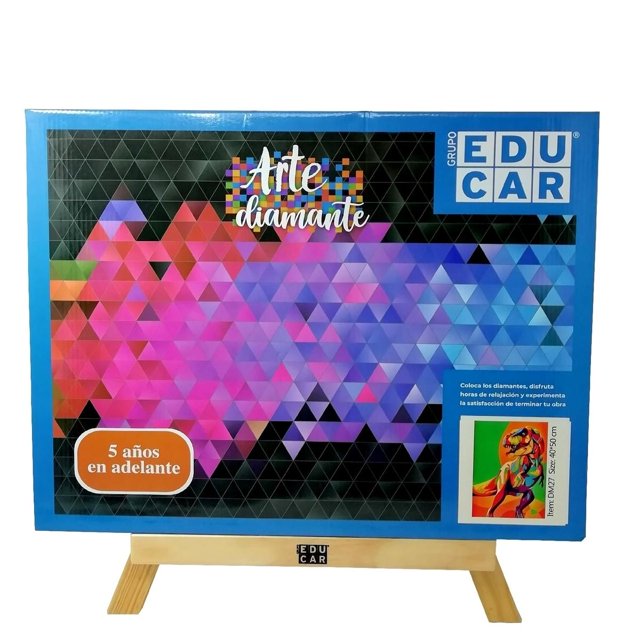 Kit Arte En Diamante T-Rex DIY Educa T-Rex