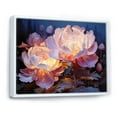 thumbnail image 2 of Designart "Elegant Peony III" Peonies Floater Framed Canvas Prints, 2 of 5