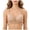 Khaki, variant on Kpoplk Jelly Racerback Bras for Women Wireless Push Up Bra Seamless Supportive Full Coverage Convertible T-Shirt Bralettes Size XXL,Black