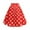 Red, variant on Polka Dot Printing Skirts for Women Fashion Casual Elastic Waist Pleated Skirt for Party Summer Women's Skirts