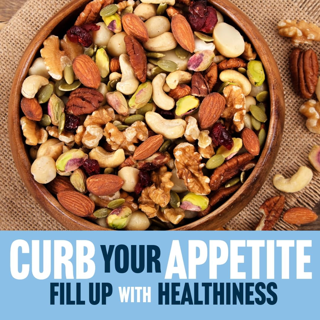 Daily Gourmet Nuts - Energy Mix | 24 Packs | Healthy Trail mix Individual Packs | Premium Nuts & Dry Fruit | Gluten-Free | Non-GMO | Nuts Individual Packs