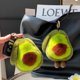 thumbnail image 4 of Llavero colgante XCF coche aguacate peluche piernas, 4 of 4