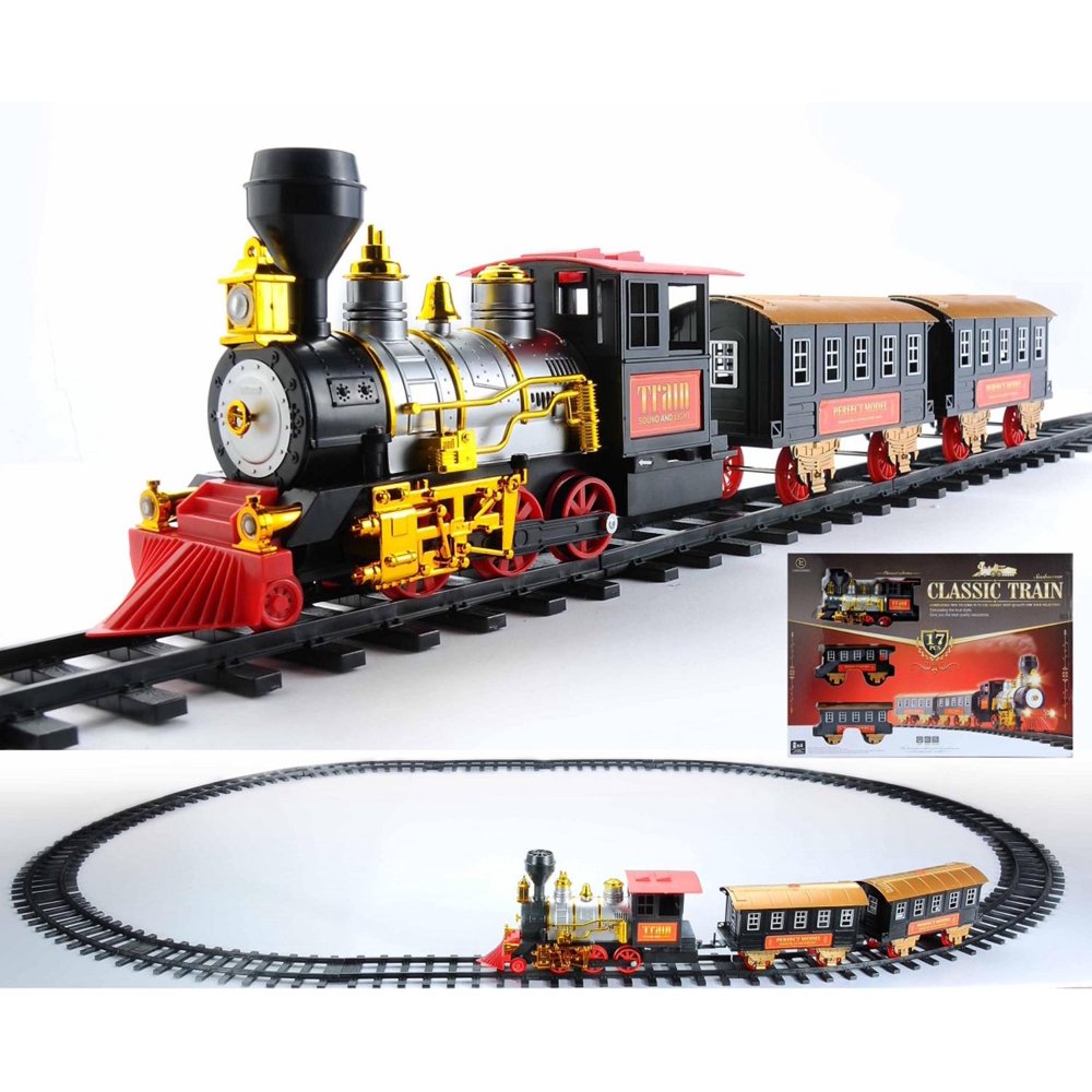 Northlight Ready to Play Animated Classic Christmas Express (17 Pieces