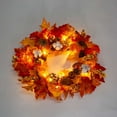 thumbnail image 2 of Marryso Flower Wreath for Front Door Cycle Ornaments Decorate The Appearance Garland Wall Decoration, 2 of 9
