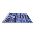 thumbnail image 2 of Ahgly Company Machine Washable Indoor Rectangle Patchwork Blue Transitional Area Rugs, 8' x 12', 2 of 4