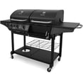 thumbnail image 3 of Char-Broil Standard 1010 3-Burner Liquid Propane and Charcoal Combo Grill, 3 of 7