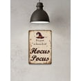 thumbnail image 3 of It's Just A Bunch of Hocus Pocus Halloween Decoration Iron Poster Painting Tin Sign Vintage Wall Decor for Cafe Bar Pub Home Beer Decoration Crafts, 3 of 7