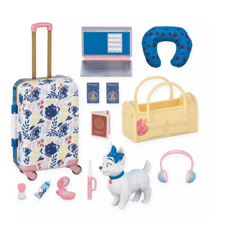 Disney ily 4EVER Accessory Pack, Dog and Suitcase Toy Set, Fits 11