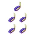 thumbnail image 3 of Transemion Anti Slip Racket Roll Tennis Handle Grip Wrap Tape Purple 110x2.5x0.2CM 5Set, 3 of 6