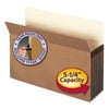 Smead 5 1/4" Exp File Pocket, Straight Tab, Legal, Manila/Redrope, 10/Bx -SMD74234