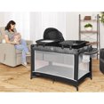 thumbnail image 6 of Dream On Me Lilly Deluxe Playard with Full bassinet, Changing Tray and Infant Bassinet, Black and White, 6 of 28