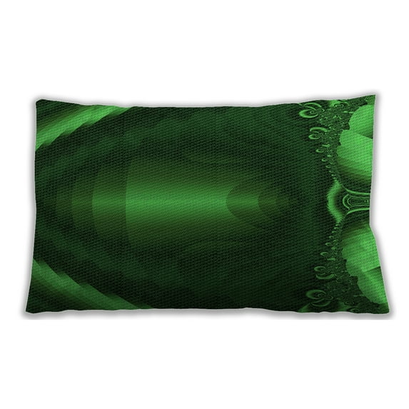 Ahgly Company Indoor Rectangular Contemporary Lumbar Throw Pillow, 13 inch by 19 inch