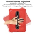 thumbnail image 3 of Case for iPad 9th/8th/7th Generation 10.2 inch Case with Shoulder Strap, Shockproof Handle Kickstand, Red, 3 of 7