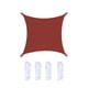 thumbnail image 5 of Scienceny Toldo para Exteriores, Tela De Poliéster Impermeable Y A Prueba De Sol, Cortina De Protección Solar Multifuncional, 2 * 2 M, Rojo 2*2m rojo óxido 2Conjunto, 5 of 6