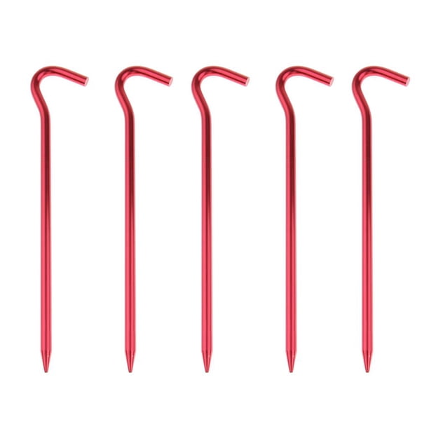 5 Piezas de Servicio Pesado de 7 Pulgadas, Estacas de Estaca para Tienda, Sharpla Estacas para tiendas de campaña