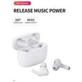 thumbnail image 4 of Zendure Waterproof Wireless In Ear Earbuds with Charging Case, White, 4 of 7