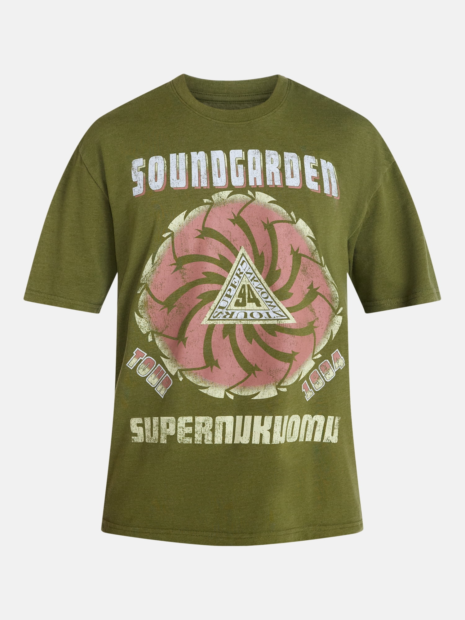 Soundgarden Men's and Big Men's Graphic Tee with Short Sleeves, Sizes XS-5XL