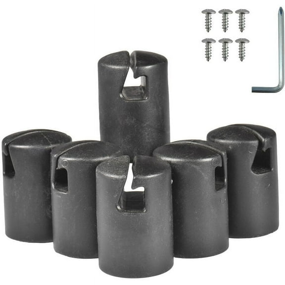 Net Pole End Caps & Hooks - Essential Replacement Accessories Trampoline Safety Enhancers