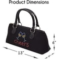 thumbnail image 6 of Primeware 3027-CH Womens Cheers Insulated Single Bottle Wine Clutch Tote Bag, 6 of 7