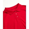 thumbnail image 2 of Beverly Hills Polo Club Girls' School Uniform Shirt – 3 Pack Long Sleeve Polo T-Shirt (Size: 4-16), 2 of 6
