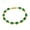 Emerald, variant on Emerald Malay Jade Elegance Retro Bracelet