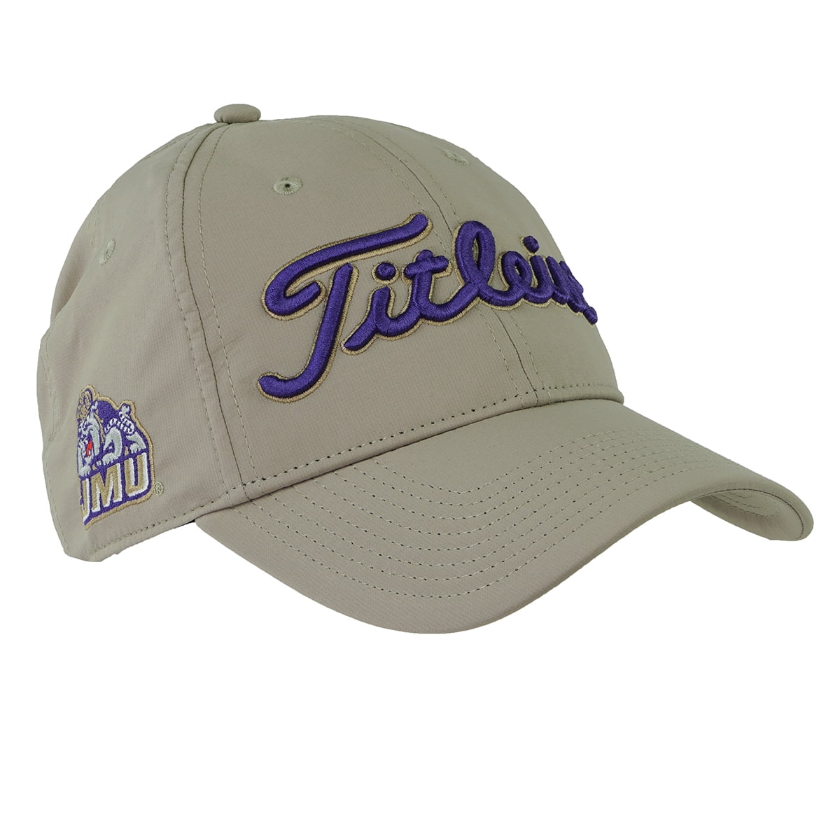 Titleist Titleist Men's Collegiate Performance Hat James Madison Tan