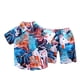 thumbnail image 1 of Odeerbi 1-6 Años Conjunto de Verano Para Niños Hawaiano Camisa de Manga Corta de Algodón Estampado Tropical Conjunto Corto Camisa Gráfica Conjunto de Dos Piezas, 1 of 4