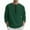 Army Green, variant on Men's Linen Henley Shirt Long Sleeve Button Down T-Shirt Casual Lightweight Regular-Fit Tops Hippie Casual Beach Outfit