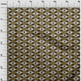 thumbnail image 2 of oneOone Tissu Polyester Lycra Imprimé Géométrique Ikat au Mètre 56 Pouces de Large, 2 of 4