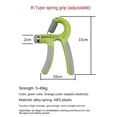 thumbnail image 3 of R-Shaped Spring Grip Strength Intensity Middleaged Elderly Rehabilitation Exercise Fitness Portabl, 3 of 5