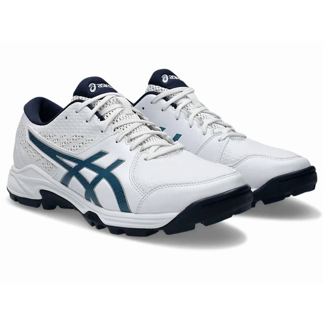ASICS GEL-PEAKE 2 1113A036 106 White Atlantis Blue Handball Shoes