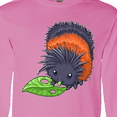 thumbnail image 4 of Inktastic Wooly Bear Caterpillar- Cute Baby Insect Long Sleeve T-Shirt, 4 of 5