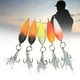 thumbnail image 5 of Cuchara de pesca ANGGREK 5 uds Anzuelo triple de pesca en hielo de invierno con caja, 5 of 8